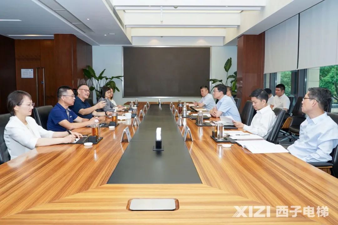臨安區(qū)委副書記、區(qū)長(zhǎng)楊澤偉來(lái)西子電梯開展“大走訪大調(diào)研大服務(wù)大解題”活動(dòng)